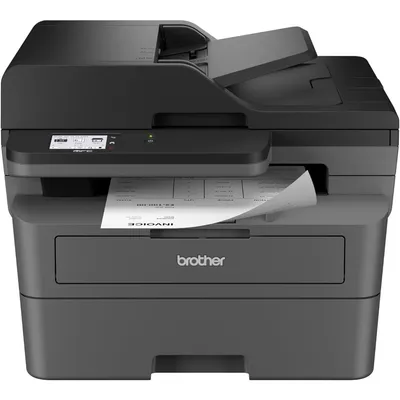 MFC-L2820DW Wireless Compact Monochrome All-in-One Laser Printer with Copy, Scan and Fax, Duplex,