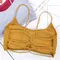 Beauty Back Yoga Bra Women Padded Sports Bra Removable Workout Bra Wireless Fitness Bra Elastic Thin