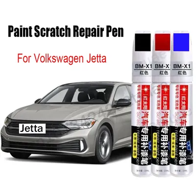 Car Paint Scratch Repair Pen for Volkswagen Jetta Touch-Up Paint Accessories Black White Red Blue