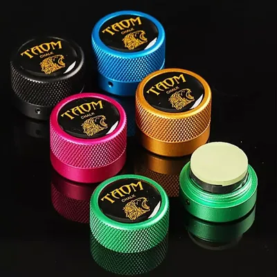 Pool Chalk Holder Pool Chalk Case Accessory Aluminum Billiard Chalk Storage Metal Box Billiard Cue