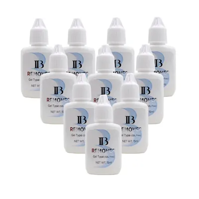 5/10pcs IB Glue Remover GBL Free For Eyelash Extension 15ml Clear Gel Type Debonder Original Korea