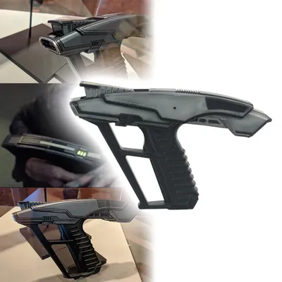 Star Picard Treks TV Series Starfleet Hand Phaser Handmade Pistol Props Resin Toy Halloween