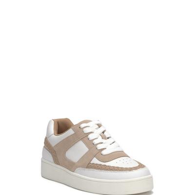 Lucky Brand Halinna Sneaker - Women's Accessories Shoes Sneakers Casual Tennis Shoes in English Cream, Size 8.5