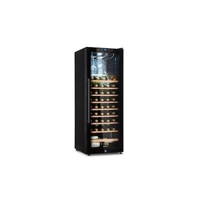 Klarstein Barossa 54 Uno Weinkühlschrank 155 L 54 Flaschen Glastür Touch LED Schwarz BRAND_75368113