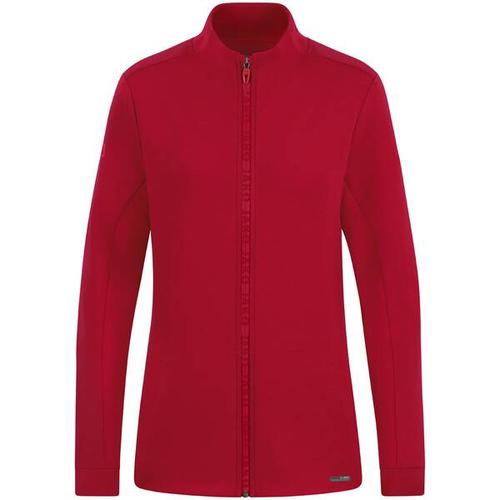 JAKO Damen Sportanzug Jacke Pro Casual, Größe 34 in chili rot