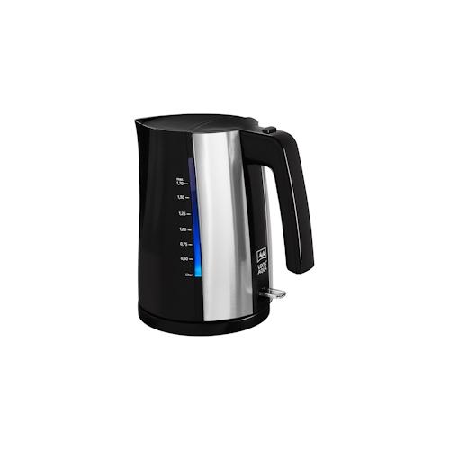 Melitta 1026-02 Look Aqua Wasserkocher 1,7 l schwarz/edelstahl