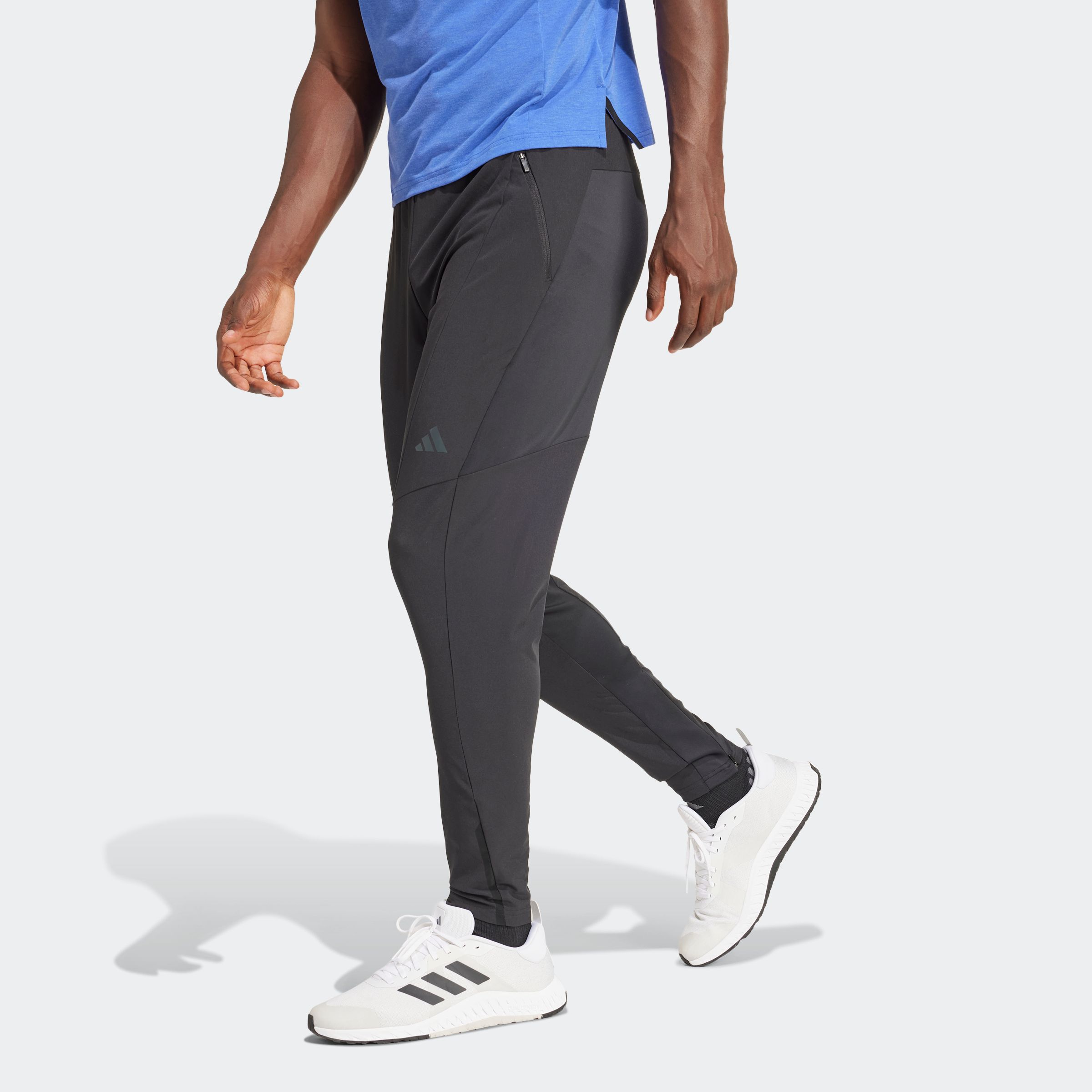 Sporthose ADIDAS PERFORMANCE "D4T HYBRID PANT", Herren, Gr. XXL, N-Gr, schwarz, Obermaterial: 87% Polyester, 13% Elasthan, Hosen Image