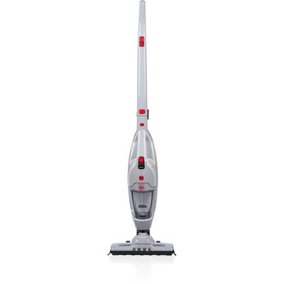 DIRT DEVIL Akku-Hand-und Stielstaubsauger "DD9007", bunt (rot, grau), B:26,8cm H:60cm T:22,5cm, Akkusauger