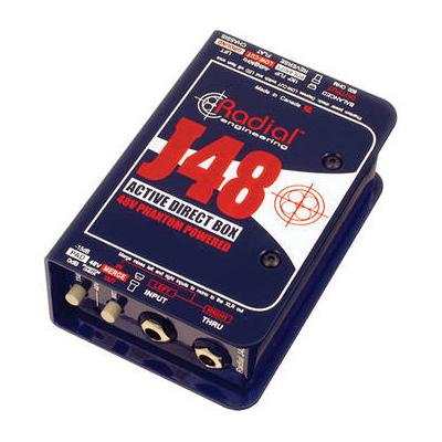 Radial Engineering Used J48 Phantom Powered Active Direct Box R800 3001