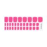 NEONAIL - GEL STICKERS EASY ON Unghie finte 1 pieces Rosa unisex