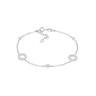 Elli - Crystals Circles Vintage 925 Sterling Silver Bracciali e Braccialetti 1 pieces female