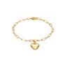 Elli - Cuore Amore Links Trend ovale in argento sterling 925 Bracciali e Braccialetti 1 pieces female