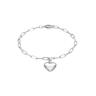 Elli - Cuore Amore Links Trend ovale in argento sterling 925 Bracciali e Braccialetti 1 pieces female