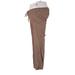 A Pea in the Pod Linen Pants - Mid/Reg Rise: Brown Bottoms - Women's Size Medium Maternity