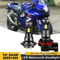 1/2pc Moto H9 H7 HA CONDOTTO il Faro Per Suzuki GSXR1000 Anno 2007-2008 6500K HA CONDOTTO Il Faro Lampadine Kit Fascio Alto Basso 9600LM