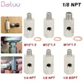 Fori laterali Connettore sensore pressione olio 1/8 NPT femmina a 1/4NPT 1/8NPT 1/8BSPT M10 M12 M14 * 1.5 Adattatore a T per manometro linea di alimentazione