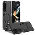 Custodia magnetica ultra sottile alla moda per Samsung Galaxy Z Flip 6 5 4 3 2 1 4G 5G Fold 6 5 4 3 2 1 Cover di ricarica wireless