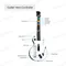 Chitarra compatibile Clone Hero Rock Band gioco telecomando joystick accessorio console Wireless