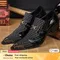 Summer Pointed Shoes Man Mesh Breathability Office shoes Dress shoes Lace Antibacterial deodorant