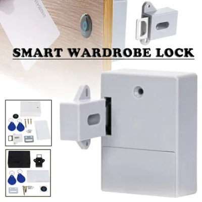 Electronic No Hole 2022 In Stock Hidden RFID Electronic Lock Drawer Cabinet Electronic Hidden Lock
