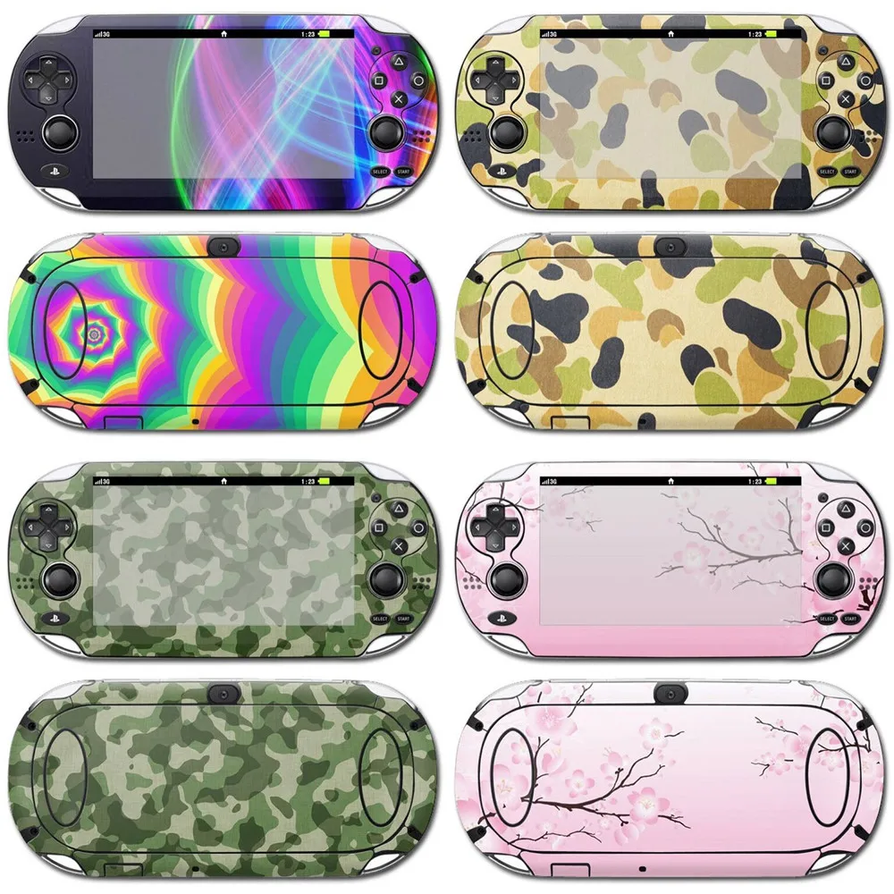 Best Quality Vinyl Decal for PS vita 1000 PVC Skin Sticker for PSvita1000 Console