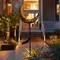 Solar Lawn Lights Moon Fairy Lamp Outdoor Garden Iron Lamp LED Decor Light Pathway Landscape Courtyard Garden Art Decoration New