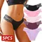 5 pz/set intimo senza cuciture slip da donna in pizzo Sexy mutandine intimo femminile ecologico