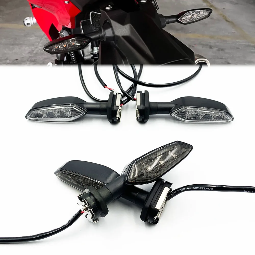 Moto Lampeggiatore LED Per KAWASAKI VERSYS 1000 650 300 250 125 ER6N Z125 Z250 Z300 Z400 Z650 Z900 Z1000 LED Indicatori di direzione