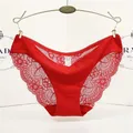Mutandine da donna in pizzo Intimo femminile sexy Slip da donna senza cuciture Lingerie a vita bassa Slip per ragazze Slip Tanga Slip Femme
