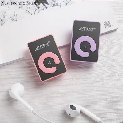 C Key Clip Card MP3 Portable Mini USB Player Walkman Music Media Player Support Micro TF Card