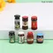5Pcs 1:12 modello di condimento in miniatura per casa delle bambole Mini cucina decorazione scene accessori per casa delle bambole bambini fingono di giocare con i giocattoli