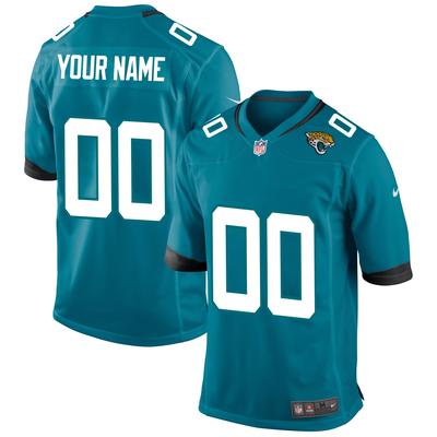 Jacksonville Jaguars Nike Game Heimtrikot - Blaugrün - Personalisiert - Jugendliche Image