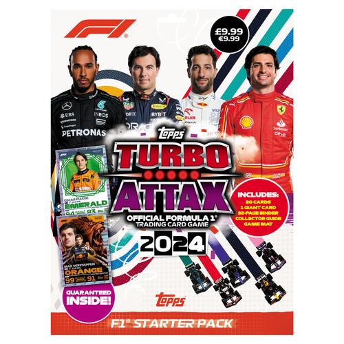 Formel 1 Topps Turbo Attax 2024 Starterpaket