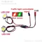 Hochwertige Lichter 10 W Rot Grün LED mit Blitzregler für QAV 250 4-6 Achsen RC Flugzeug Diy Modelle Hobby Flugzeug Segelflugzeug