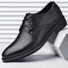 Derby-Schuhe für Herren, 2025, neue Lederschuhe, Business-Kleiderschuhe, lässig, bequem, verschleißfest, Schuhe, Pelz, Chaussure Hommes