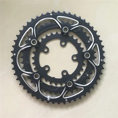 TRUYOU Straße Fahrräder 130-74 BCD Kettenblatt 52/42/30T Triple Speed Kette Rad MTB Kettenblatt folding Bike CNC Aluminium Legierung