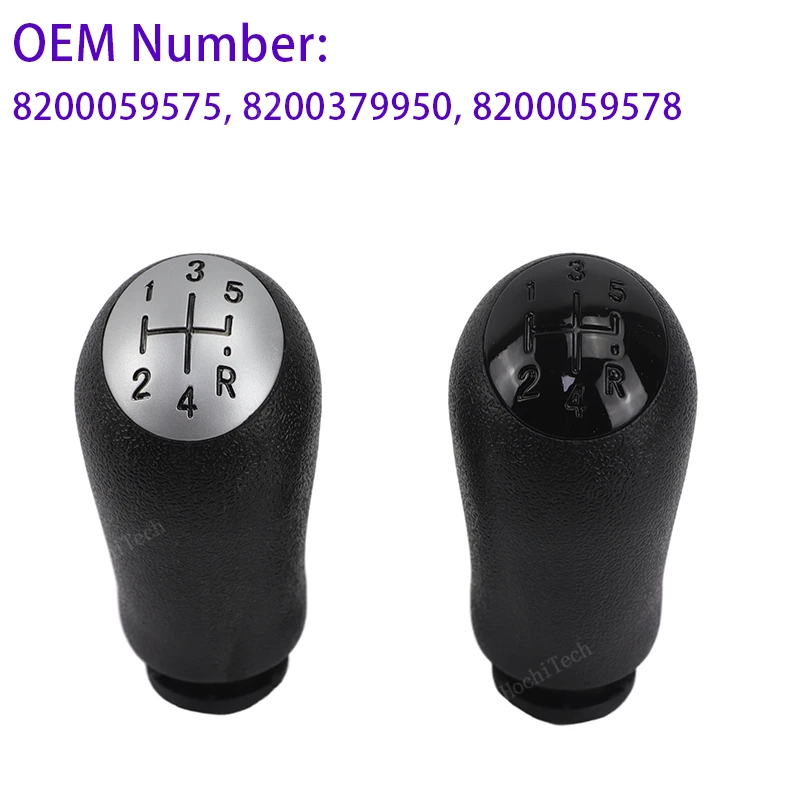 Schaltknauf für Renault Clio 3 Twingo 3 mk3 Laguna 2 Modus Dacia Dokker Staub tuch Logan II 8200059575 8200059578, 8200379950 Image