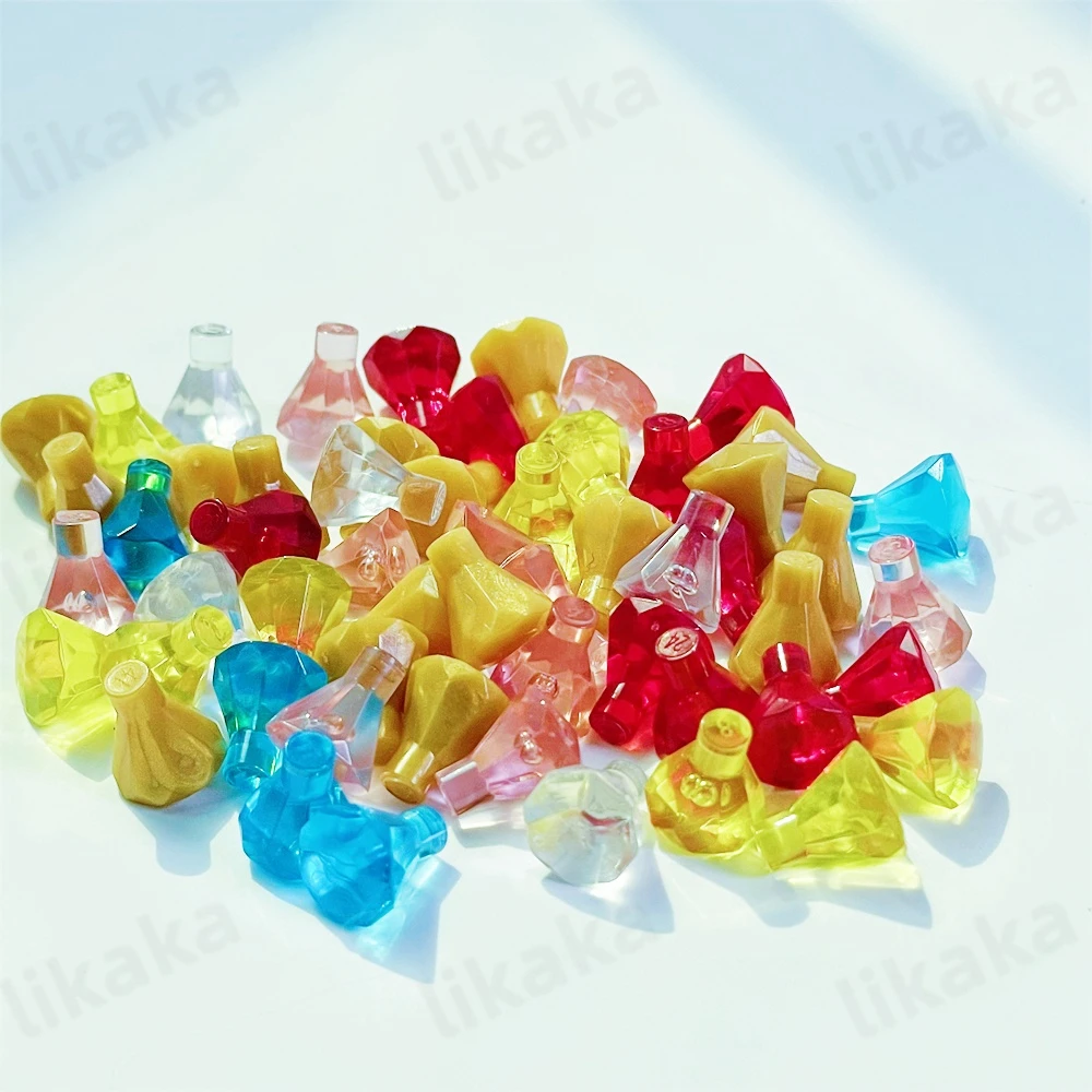 Moc 20 stücke diamant bausteine spielzeug teile edelstein zubehör ziegel diy spielzeug für kinder geburtstags geschenke Image