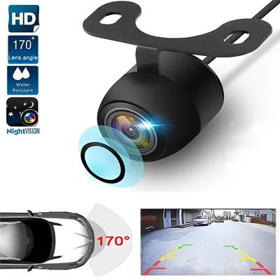 HD Auto Rückansicht Kamera Nachtsicht Backup Parkplatz Kamera Wasserdichte CCD Kamera 170 Weitwinkel Auto Backup Monitor HD Bild