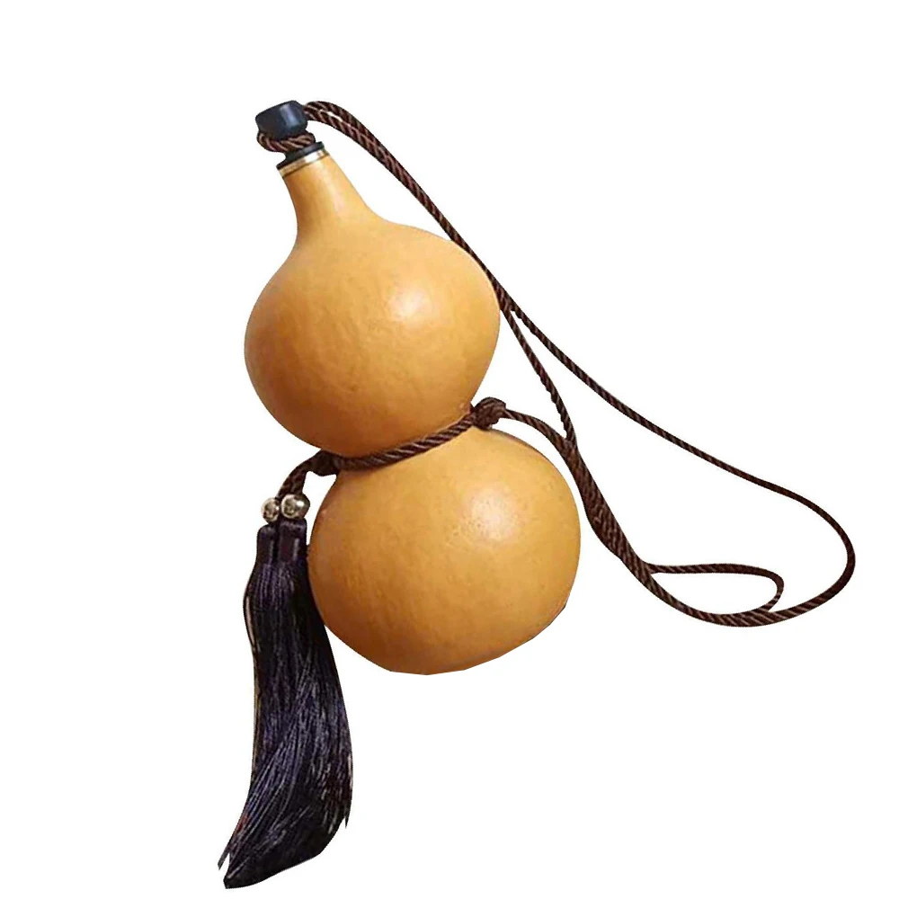 Schwarzer Mythos WuKong HP Kürbis, ungiftige Kürbis-Wasserflasche mit geruchloser Wachsbeschichtung im Inneren, Dichtungsring, Getränke, Monkey King Image