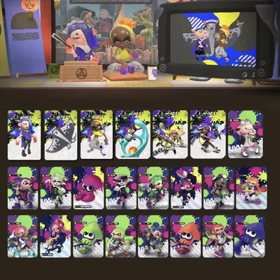 3 Stück/17 Stück/20 Stück/23 Stück für Amiibo-Karten Octoling Octopus für Amiibo Splatoon NFC Tag Image