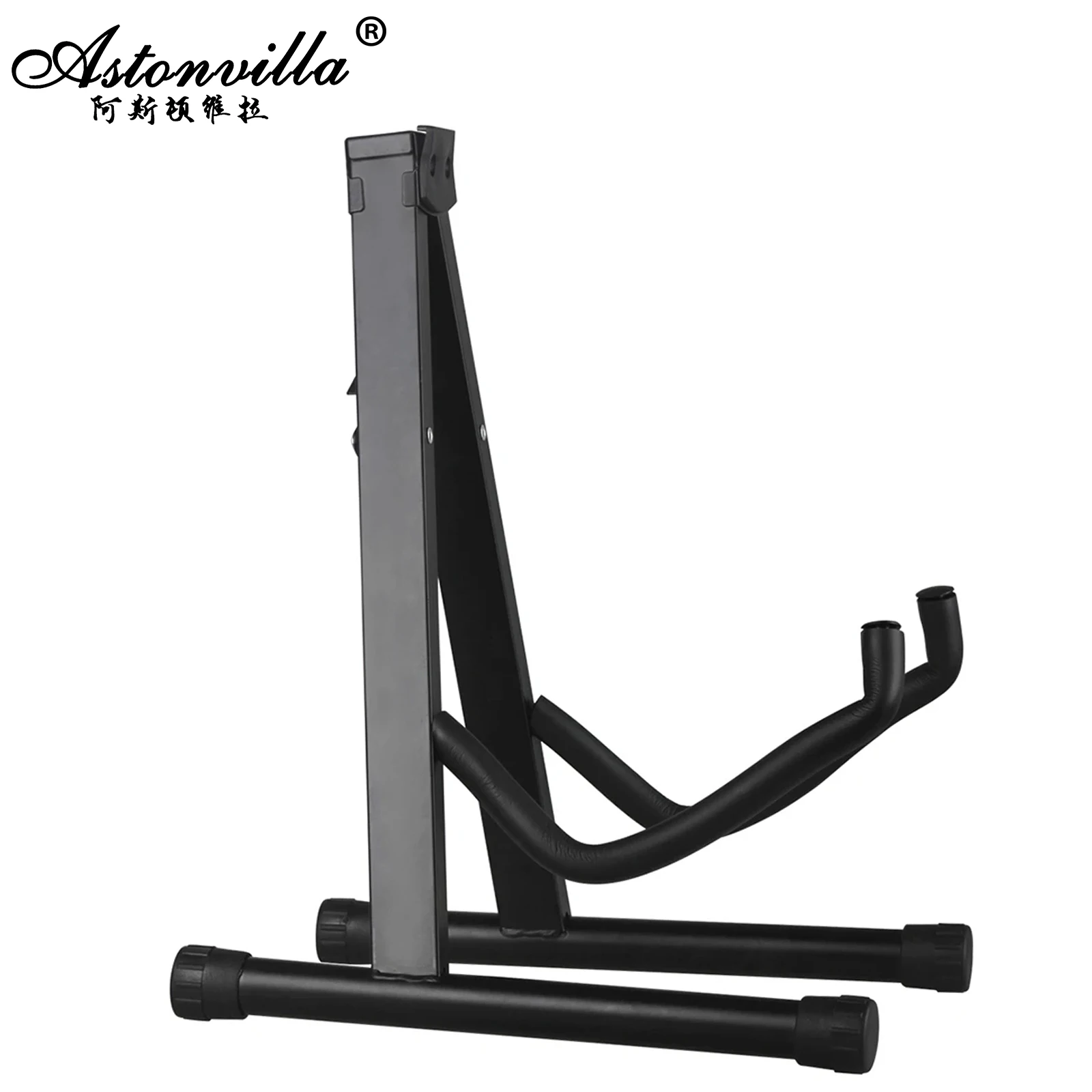 Faltbares Halters tativ für elektrische Akustik gitarre Bassgitarren ständer Musik halterung Saiten instrumenten zubehör Image