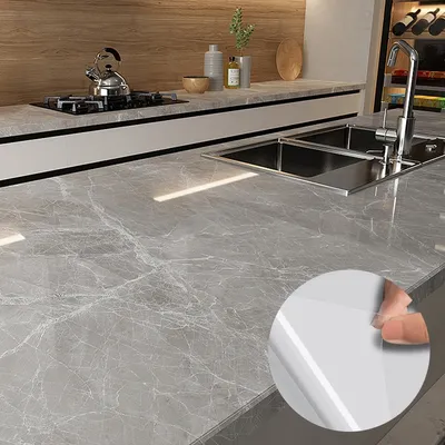 Kratz feste Tischs chutz folie hitze beständige Möbel aufkleber hd transparente wasserdichte öl Image