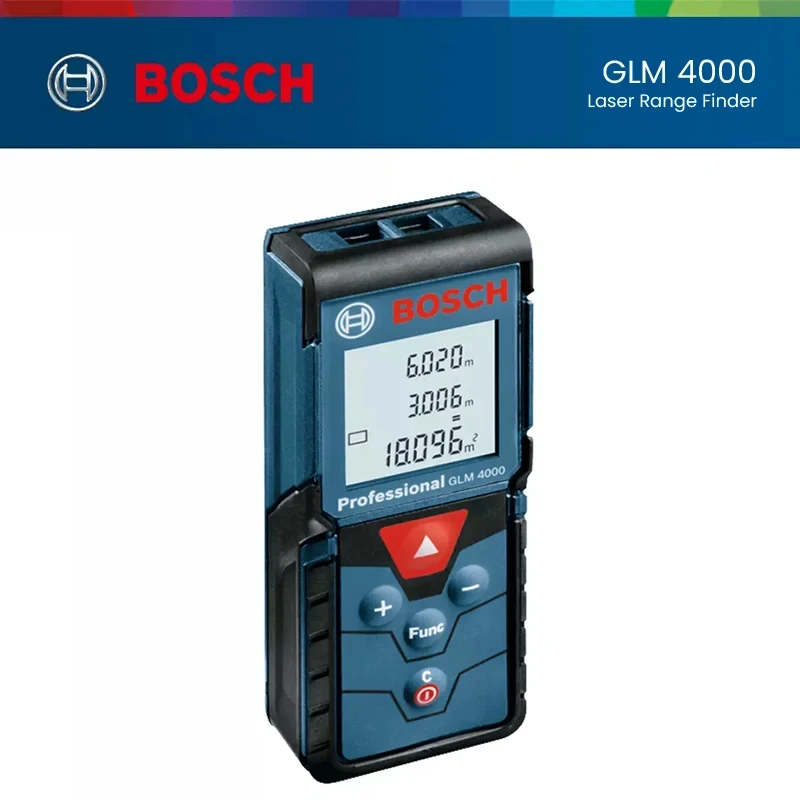 Bosch glm 4000 40meter infrarot laser entfernungs messer messgerät elektronisches bandmaß Image