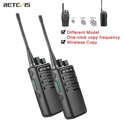 Walkie Talkie 2 Stück retevis Walkie-Talkies pmr 446 rb629 legales tragbares Funkgerät mit großer Reichweite für die Jagd in der Hotel fabrik