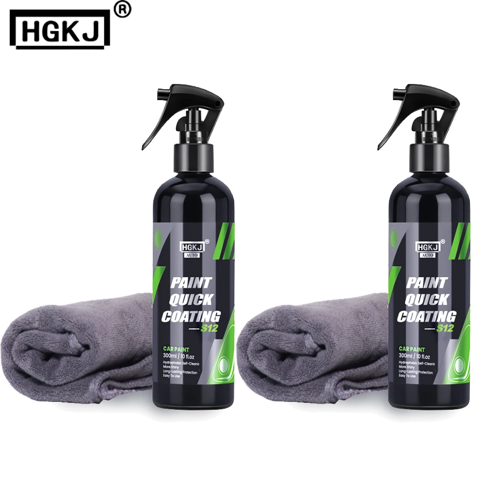 300ML Auto Keramik Beschichtung Wachs Flüssigkeit Glas Auto Körper Polnischen Farbe Hydrophobe Glanz Langlebig Schutz Auto Produkt Hgkj S12 Image