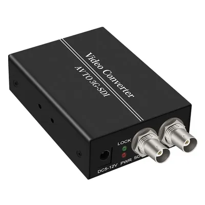 AV zu SDI, Composite RCA Video L/R Analog Stereo Audio zu HD & 3G SDI Konverter für Projektor Image