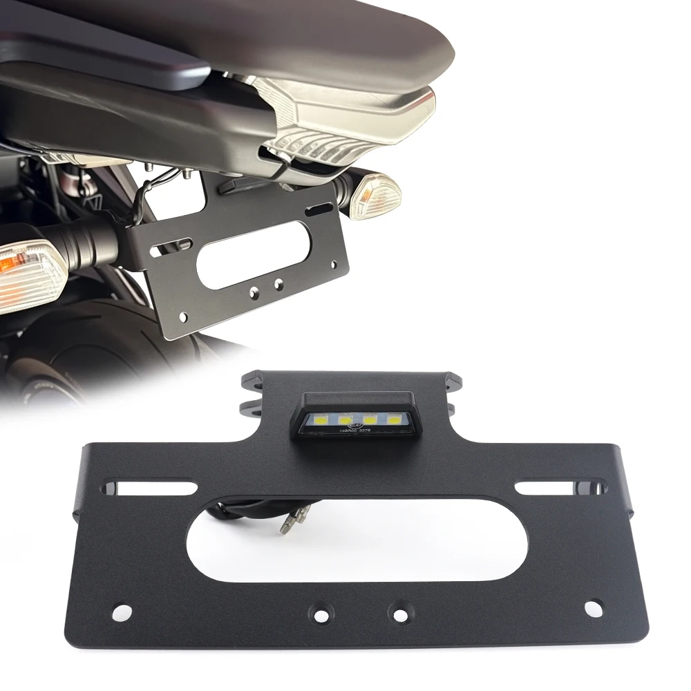 Für Yamaha MT 125 MT-125 2020 2021 2022 2023 2024 2025 Kennzeichen Halter Rahmen Motorrad Schwanz Ordentlich Fender Eliminator halterung Image
