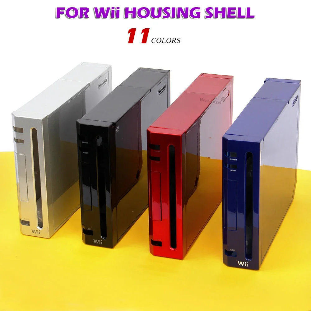 NEUE 11 Farben Ersatz Volle Gehäuse Shell Cover Fall mit Tasten Für Wii Spielkonsole Reparatur Teile Image
