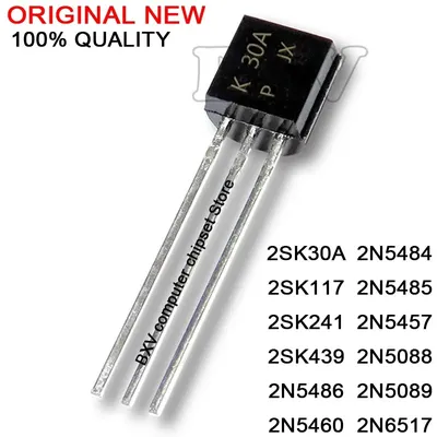 10 Stück 2 sk30a k30a 2 sk117 2 sk241 2 n5486 2 n5460 2 n5484 2 n5485 2 n5457 2 n5088 2 n5089 2 Image